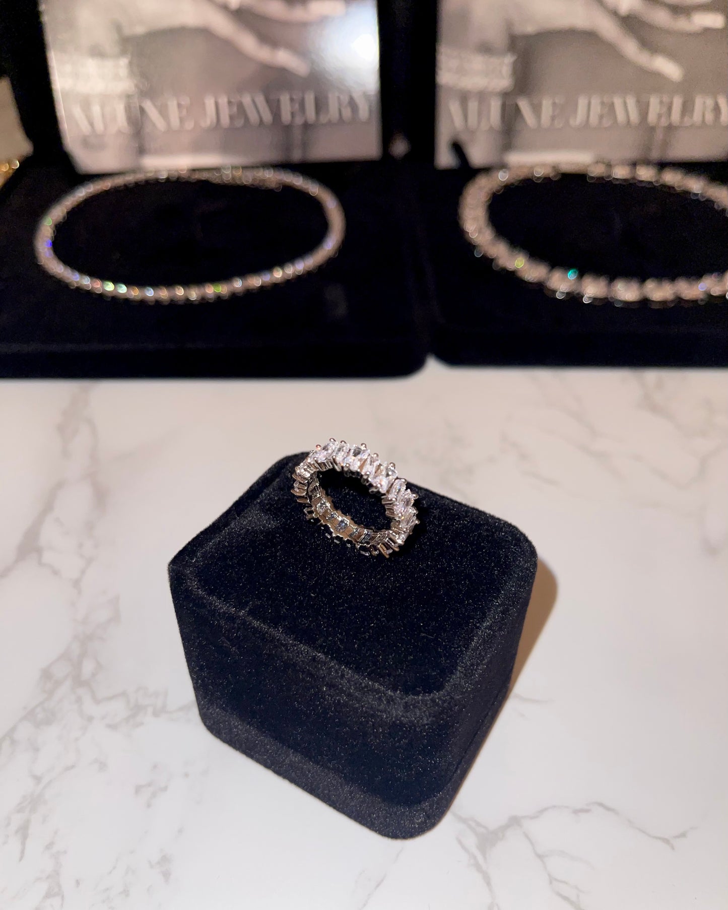 Eternity Crystal Ring