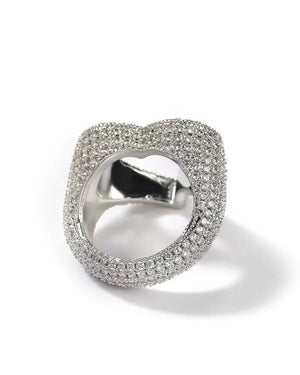 Fully Paved Heart Ring