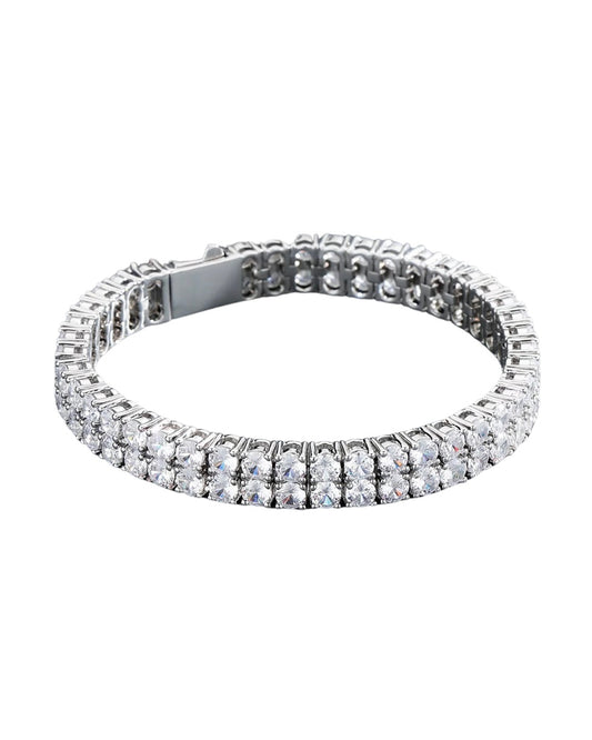 Double Layer Tennis Bracelet